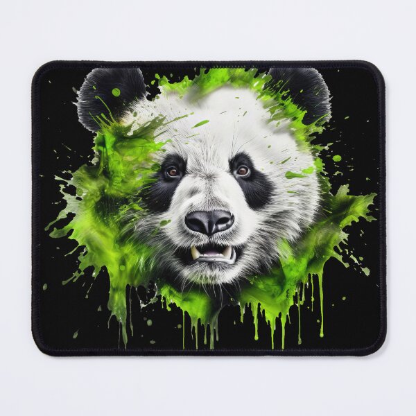 Item preview, Panda green colorsplash designed and sold by Eldorak.