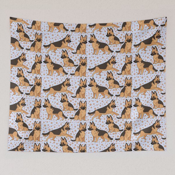 Item preview, Cute german shepherd pattern  designed and sold by Yaragold.