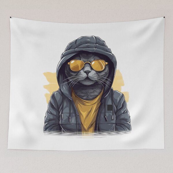 Item preview, Chartreux Cat Spirit | Cat Lovers designed and sold by DarcoDesigns.