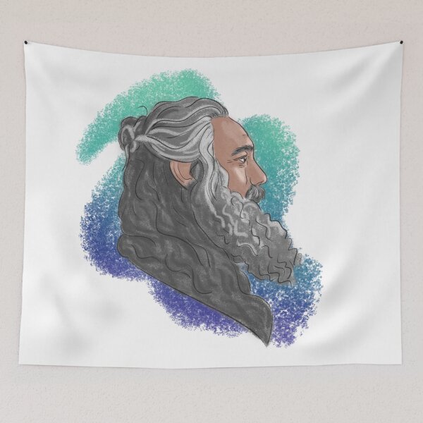 Aperçu de l'œuvre Barbe Noire Notre drapeau signifie la mort Ed Edward Teach créée et vendue par SamanthaFlynn.