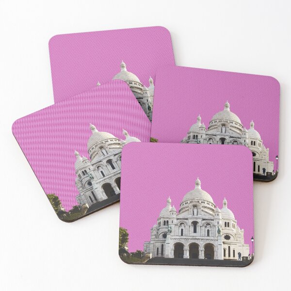 Item preview, Lovers at the Sacre Couer, Montmartre, Paris - Pink designed and sold by Kr3uzberg.