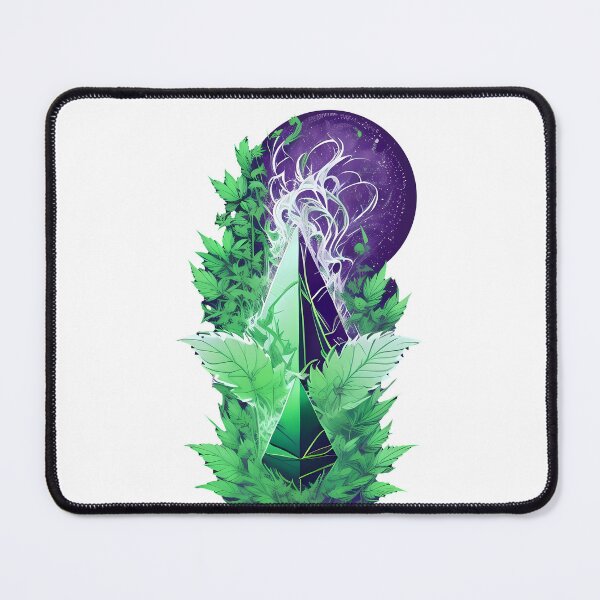 Item preview, BudTrees Ethereum coin Crypto Shirt with Big Buds designed and sold by wojysmokes.