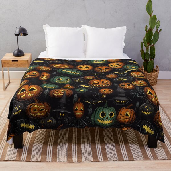 Item preview, xNightmare Frights: Seamless Halloween Horror Patterns designed and sold by AlienSkinEyes.