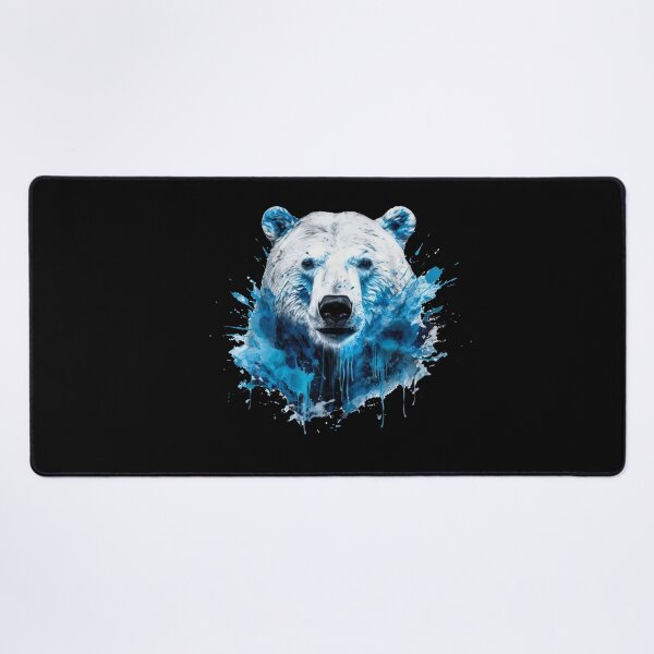 Item preview, Polarbear blue colorsplash designed and sold by Eldorak.