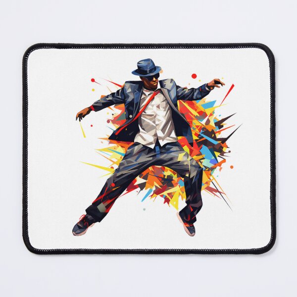 Item preview, Dancer Hip Hop Dance Vibrant Art Dance Steps designed and sold by MartynGrey.