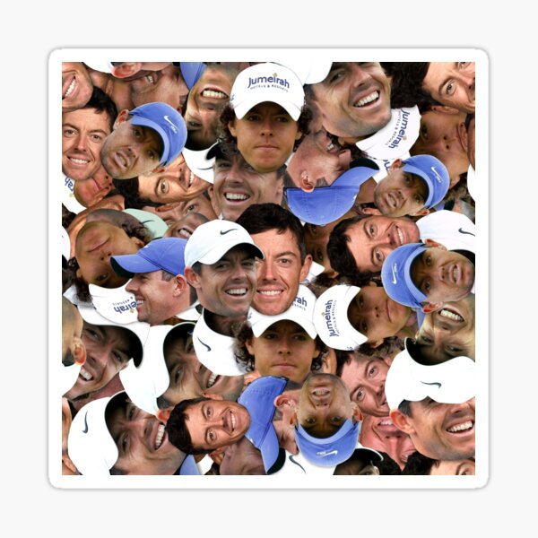 Item preview, Rory McIlroy  - Golf face pattern designed and sold by ManOfManyFaces.