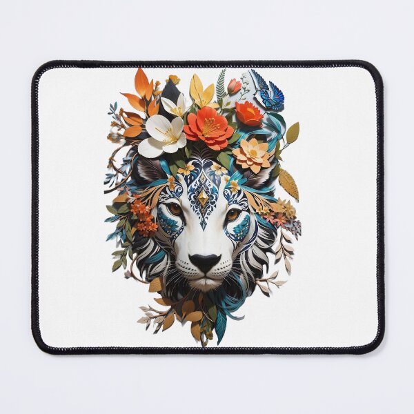 Item preview, lion nature harmony designed and sold by Khaoulagoodies.