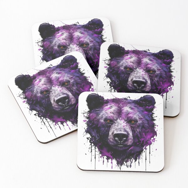 Item preview, Blackbear violet colorsplash designed and sold by Eldorak.