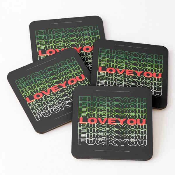 Item preview, Fuck You Love You Design designed and sold by MoxieVibe.