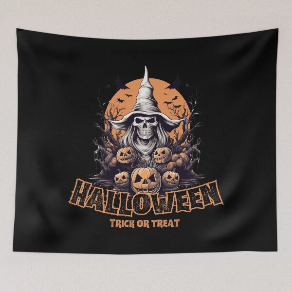Item preview, Skeleton Halloween Sorcerer designed and sold by Devilscrib Design.