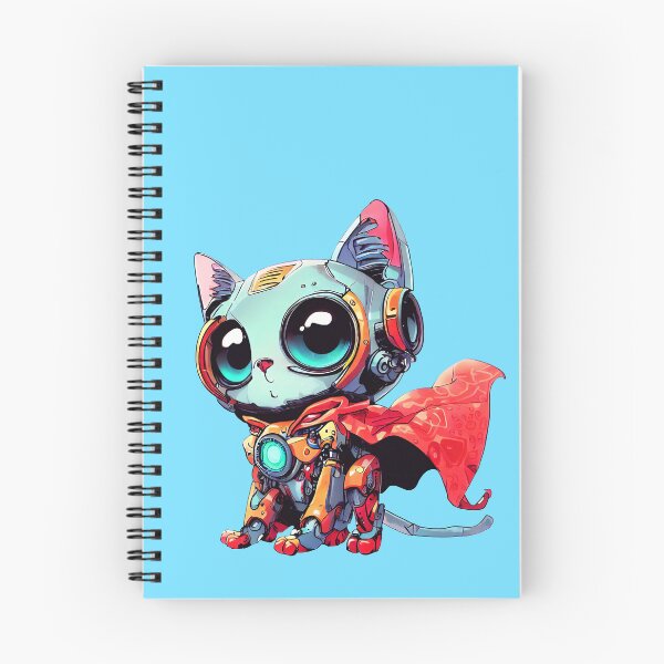 Item preview, Robo-Cat Superhero! designed and sold by kukamatsu.