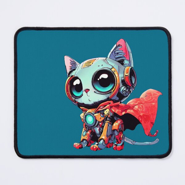 Item preview, Robo-Cat Superhero! designed and sold by kukamatsu.