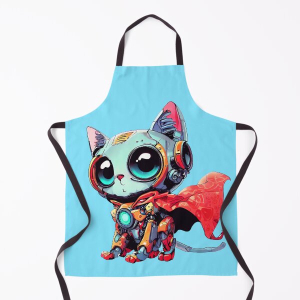 Item preview, Robo-Cat Superhero! designed and sold by kukamatsu.