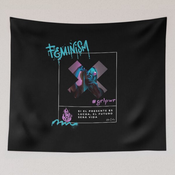 Item preview, Feminism #grlpwr designed and sold by Moon---Cactus.