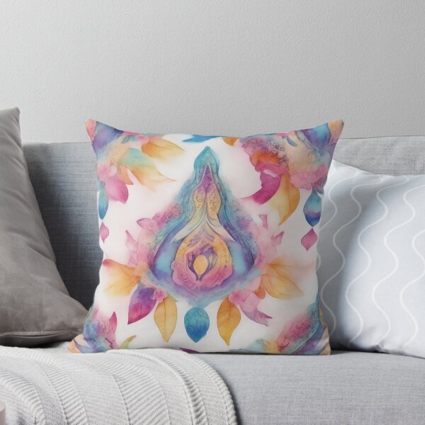 Item preview, boho watercolor crazy symbol  designed and sold by Five Seventy Five.