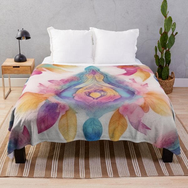 Item preview, boho watercolor crazy symbol designed and sold by Five Seventy Five.