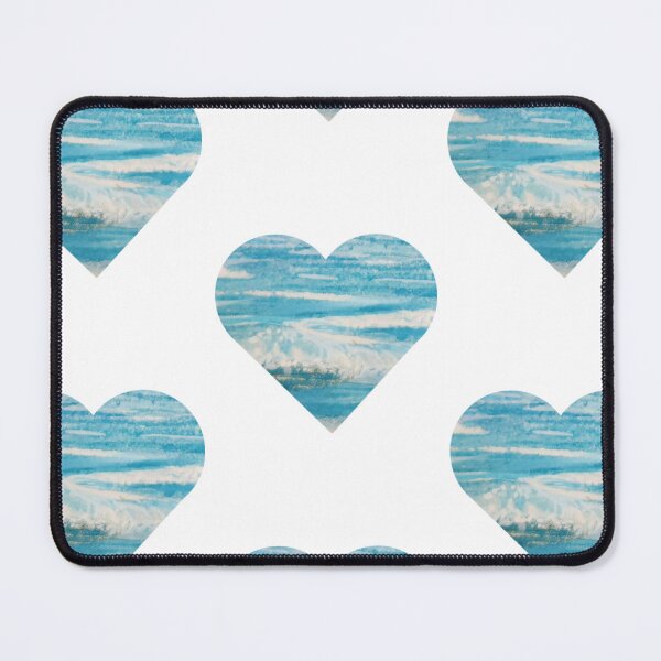 Item preview, Heart of waves - watercolor painting designed and sold by JewelsNova.