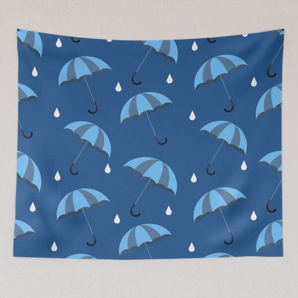 Item preview, Rainy umbrella seamless designed and sold by Lensnote27.