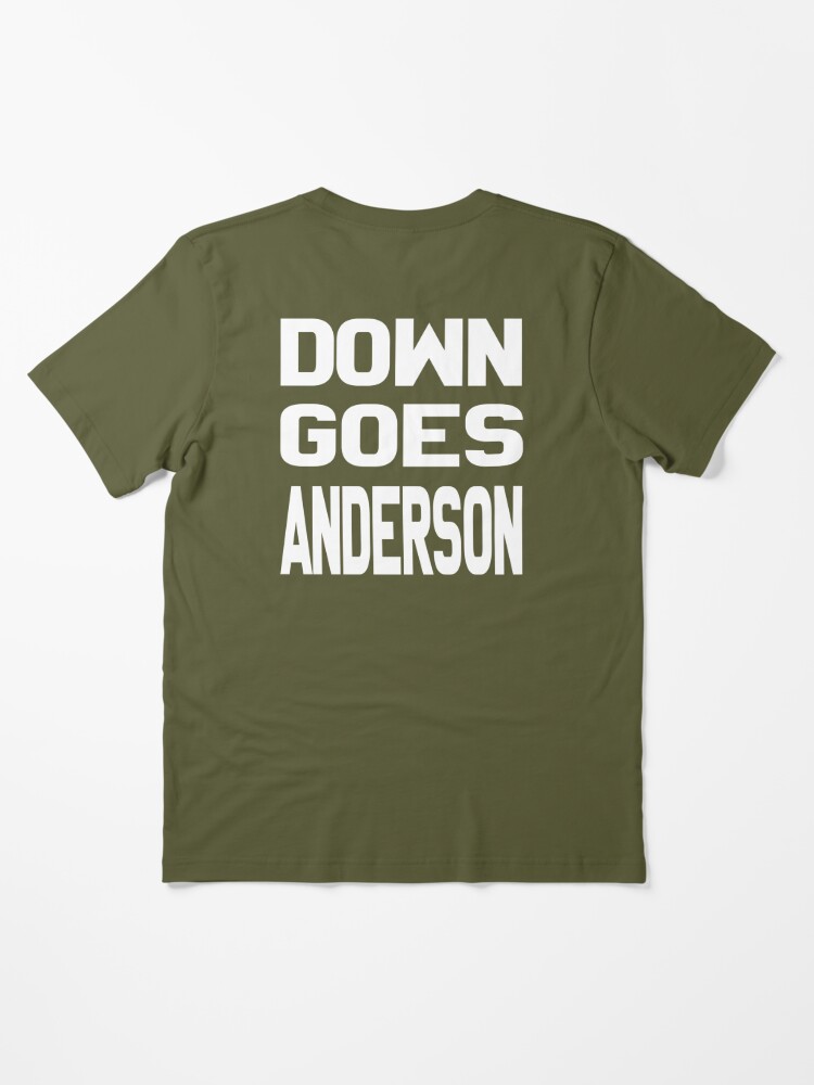 José Ramírez Down Goes Anderson T-Shirt
