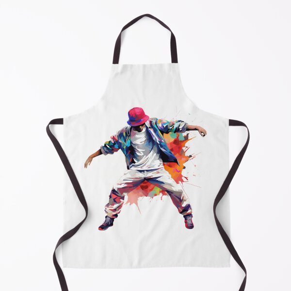 Item preview, Dancer Hip Hop Dance Vibrant Art Dance Steps designed and sold by MartynGrey.