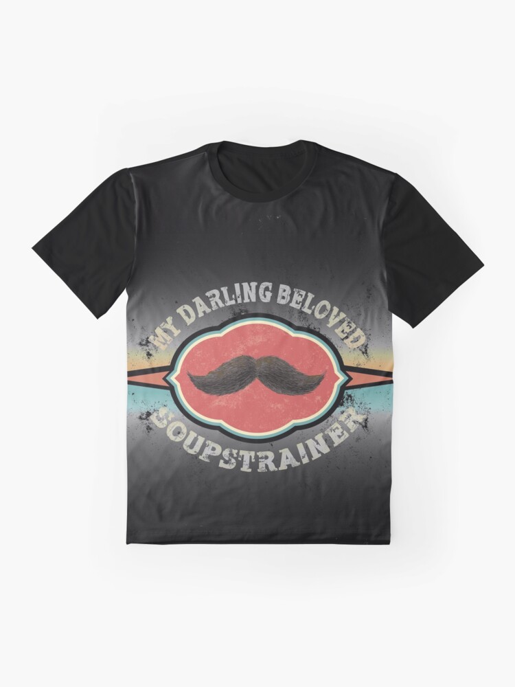 "Mustache Soup Strainer" Tshirt by manbird Redbubble
