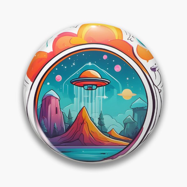 Artikelvorschau, UFO-Bergdesign entworfen und verkauft von SO-FU.