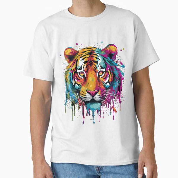 Rainbow tiger Classic T-Shirt