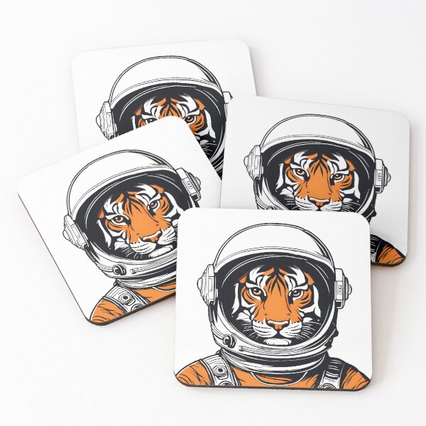 Item preview, Tiger Astronaut designed and sold by Realizey.