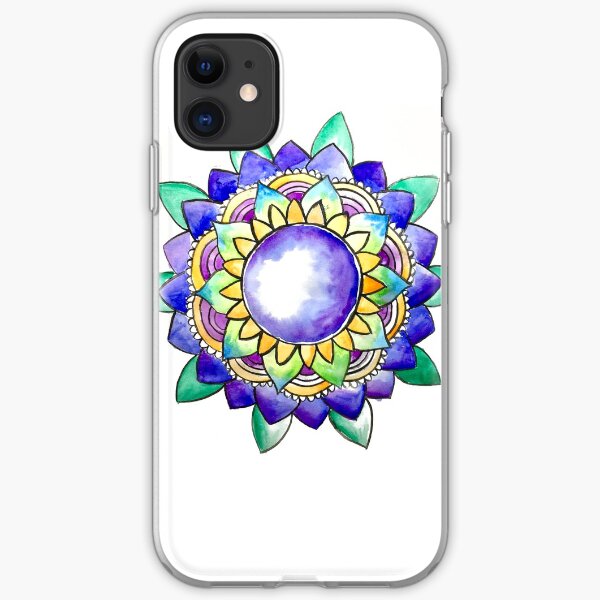 Watercolor Mandala iPhone Soft Case