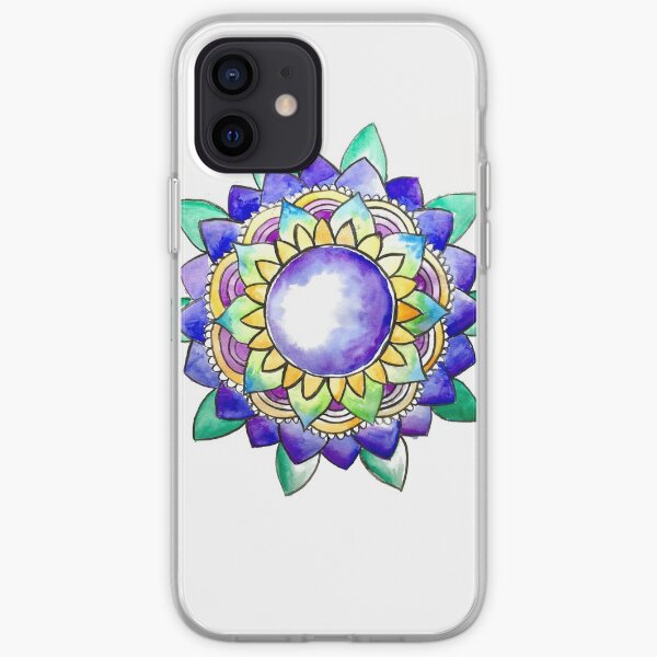 Watercolor Mandala iPhone Soft Case