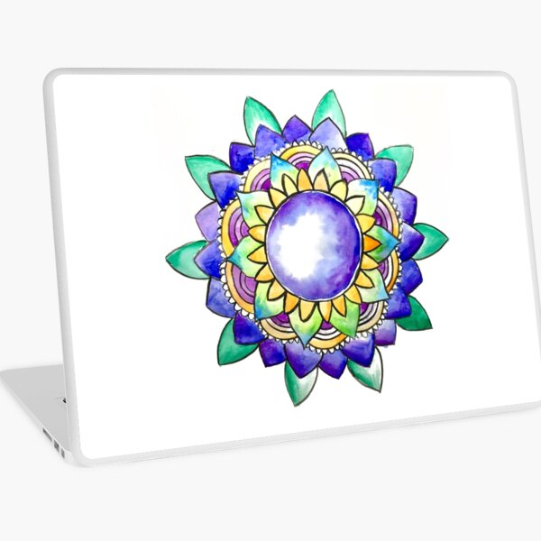 Watercolor Mandala Laptop Skin