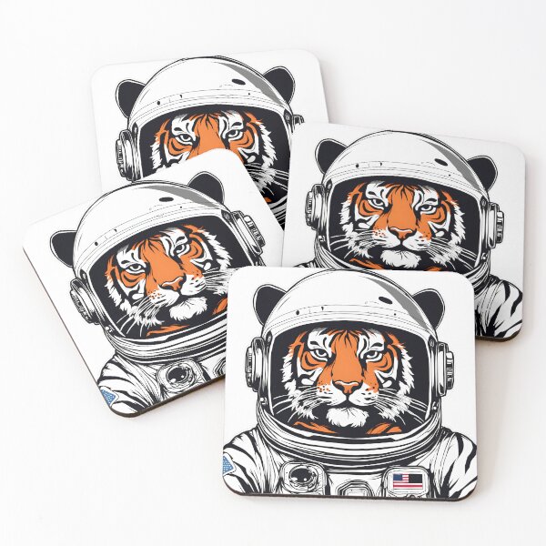 Item preview, Tiger Astronaut designed and sold by Realizey.