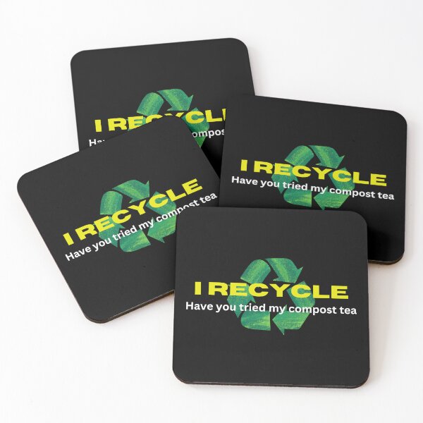 Item preview, I Recycle, Have you tried my compost tea designed and sold by Gilby-Designs.