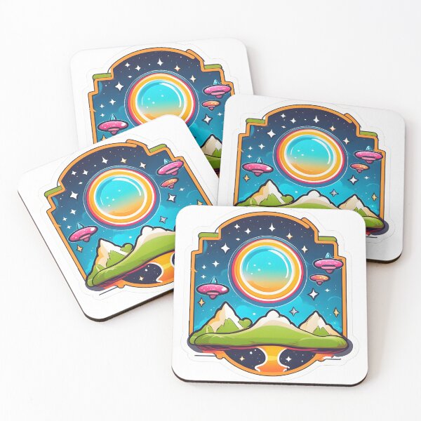 Item preview, UFO Spacescape Design designed and sold by SO-FU.
