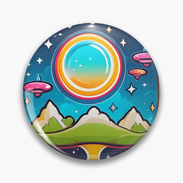 Item preview, UFO Spacescape Design designed and sold by SO-FU.