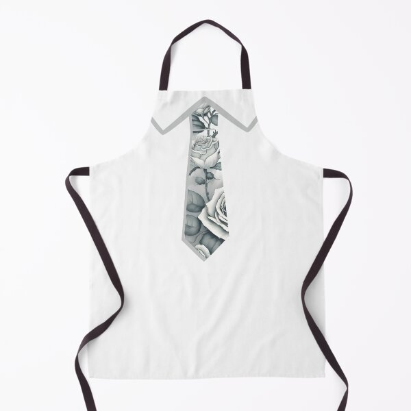 Item preview, Sophisticated Simplicity - Faux Tie Elegance Silver and White designed and sold by DimHel2.