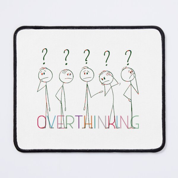 Item preview, Stick Man Overthinking designed and sold by ArtAngiTresors.