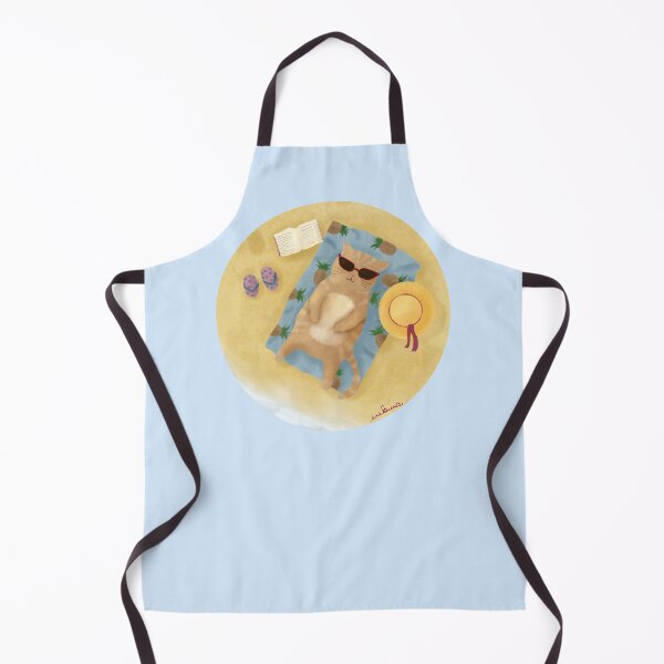 Item preview, Summertime on the beach - round designed and sold by nikina-art.