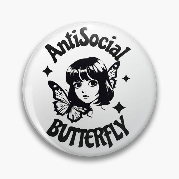 Aperçu de l'œuvre Papillon antisocial créée et vendue par BestLifeDS.