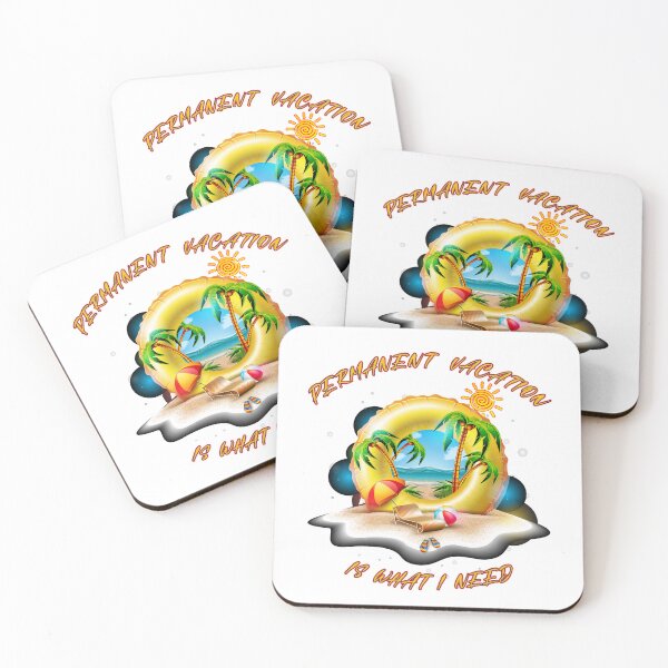Item preview, Permanent Vacation designed and sold by CreoTshirts.