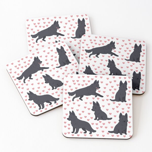 Item preview, Cute black german shepherd pack  designed and sold by Yaragold.