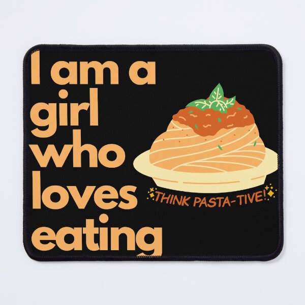 Item preview, I am a Girl who loves Spaghetti designed and sold by Lab4YourStyle.