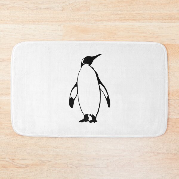 Item preview, Penguin Black Silhouette Animal Pet Cool Style designed and sold by gin3art.