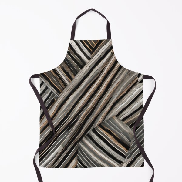 Item preview, Black & Grey Diagonally strap Abstract Retro Pattern Design designed and sold by Md Rashid Hasan.