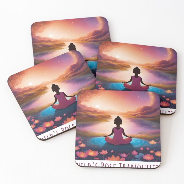 Item preview, Celestial Childs Pose Tranquility - Restorative Yoga  designed and sold by al21ex.