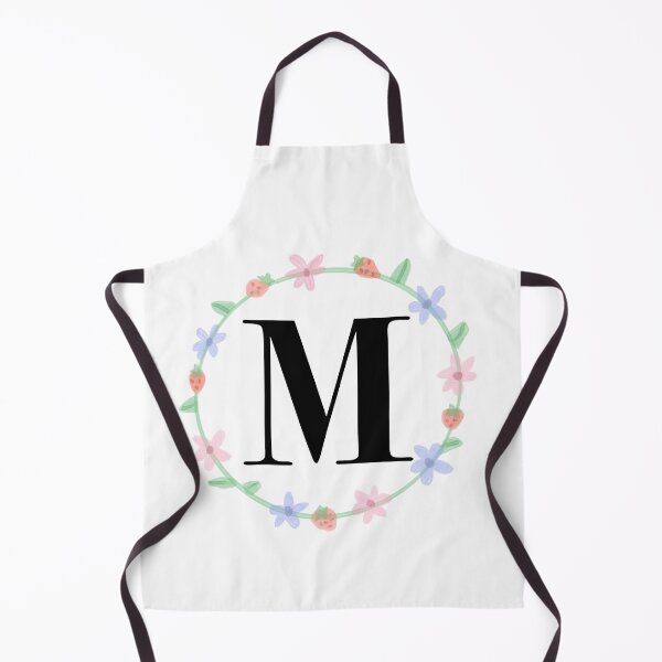 Item preview, “M” initial designed and sold by tinasartspace.