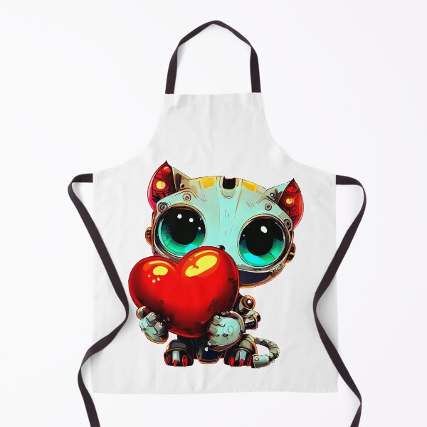 Item preview, Robo-Cat Love! designed and sold by kukamatsu.