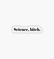 Pegatina Ciencia, perra