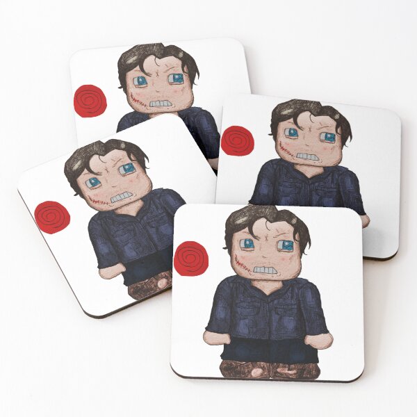 Item preview, MARK HOFFMAN SQUINKY STICKER designed and sold by freakydeakydraw.