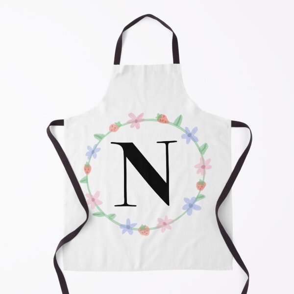 Item preview, “N” initial designed and sold by tinasartspace.